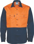 Patron Saint Flame Retardant Two Tone Drill Shirt  LS