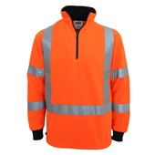 Hivis X back  Biomotion taped Polar Fleece