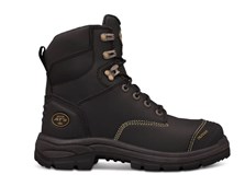 150MM BLACK LACE UP BOOT