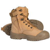 Mongrel Wheat High Ankle ZipSider Safety Boot