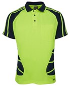HI VIS SS SPIDER POLO