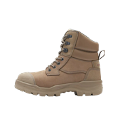Blundstone Unisex Rotoflex Safety Boots  Stone