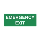 Exit Sign  Emergency Exit