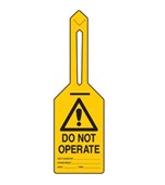 Lockout Tags  Warning Do Not Operate PK 25