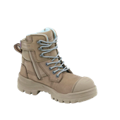 Blundstone Womens Rotoflex Safety Boots  Stone
