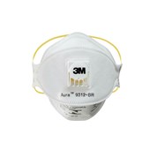 3M Aura Particulate Respirator 9312A P1 Valved Pack Of 10