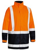 TAPED HI VIS RAIN SHELL JACKET