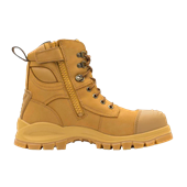 Blundstone Unisex Zip Up Series Safety Boots Wheat
