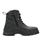 Blundstone Unisex Zip Up Series Safety Boots  Black