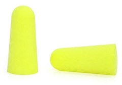 Uncorded Earplugs Class 5 with SLC80 rating of 26dB Box of 200 pairs