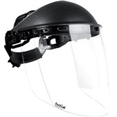 Bolle Sphere head shield and headgear with clear visor
