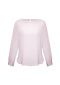 Ladies Madison Boatneck Blouse