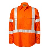 HI VIS RIPSTOP NSW RAIL SHIRT