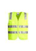 Unisex Hi Vis Zip Vest