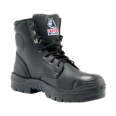 Steel Blue Argyle Laceup Ankle Safety Boot With Bump Cap SIZE 75