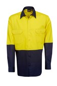 Hi Vis 155 GSM Cotton Twill Shirt