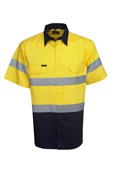 Hi Vis 155 GSM Cotton Twill Shirt  SS