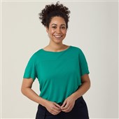 MATT JERSEY BOAT NECK TOP