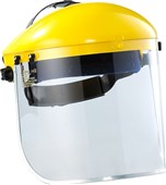 Maxisafe Yellow browguard with ERC430 clear visor