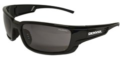 DENVER POLARISED Safety Glasses Black Frame