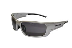 Denver Smoke Safety Glasses Silver Frame