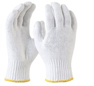 Maxisafe Bleached Knitted Poly Cotton Liner Glove