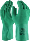 Harpoon Green Latex Gauntlet