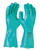 Maxisafe Green Nitrile Chemical Glove  33cm