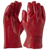 Maxisafe Red PVC Gauntlet  27cm Pack of 12