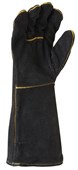 Black  Gold Welders Gauntlet