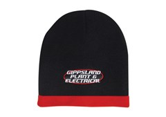 Roll Down Two Tone Acrylic Beanie  Toque
