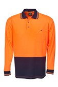 Light Weight Hi Vis Cooldry Polo LS
