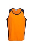 100 Cotton Hi Vis Singlet