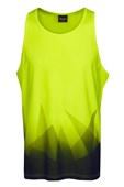 Triangular Sublimation Hi Vis Singlet