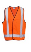DayNight Hi Vis Safety Vest X BACK