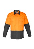 MENS RUGGED COOLING HI VIS SPLICED SHIRT