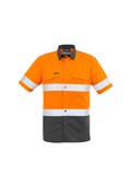 MENS RUGGED COOLING TAPED HI VIS SPLICED SS SHIRT