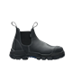 Blundstone Unisex Rotoflex Elastic Side  Slip on Safety Boots  Black