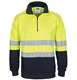 HiVis 12 Zip Fleecy with Hoop Pattern CSR Reflective Tape