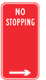 225x450 No Stopping Right NSW SPEC