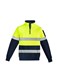 MENS HI VIS 14 ZIP PULLOVER  HOOP TAPED