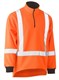 X TAPED TTMC HI VIS POLAR FLEECE 14 ZIP PULLOVER