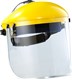 Maxisafe Yellow browguard with ERC430 clear visor