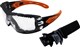 EVOLVE Safety Glasses with Gasket  Headband  Clear Lens
