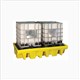 Dual IBC Spill Pallet