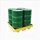 4DRUM SQUARE SPILL PALLET CAP 230 L